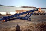 Portable Slider Bed Stacker - Side View
