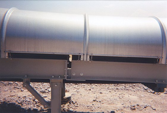 Cover to Enclose Overland Conveyor